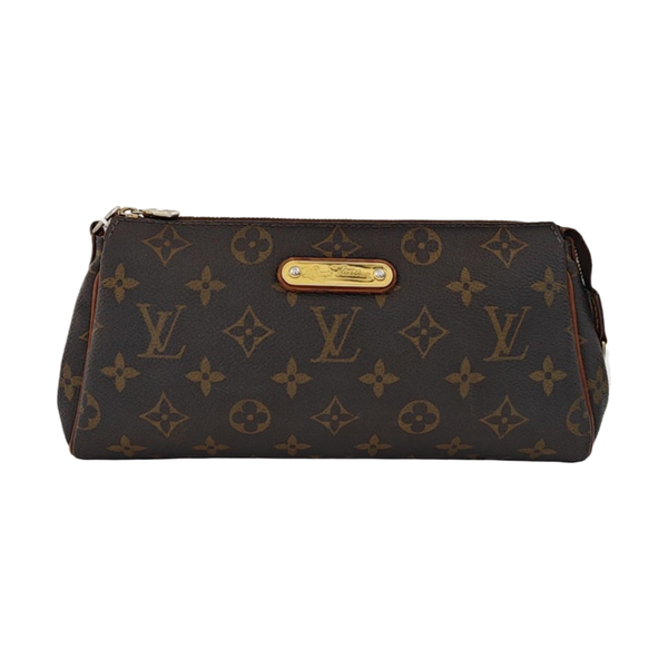EVA Monogram Coated Canvas Brown