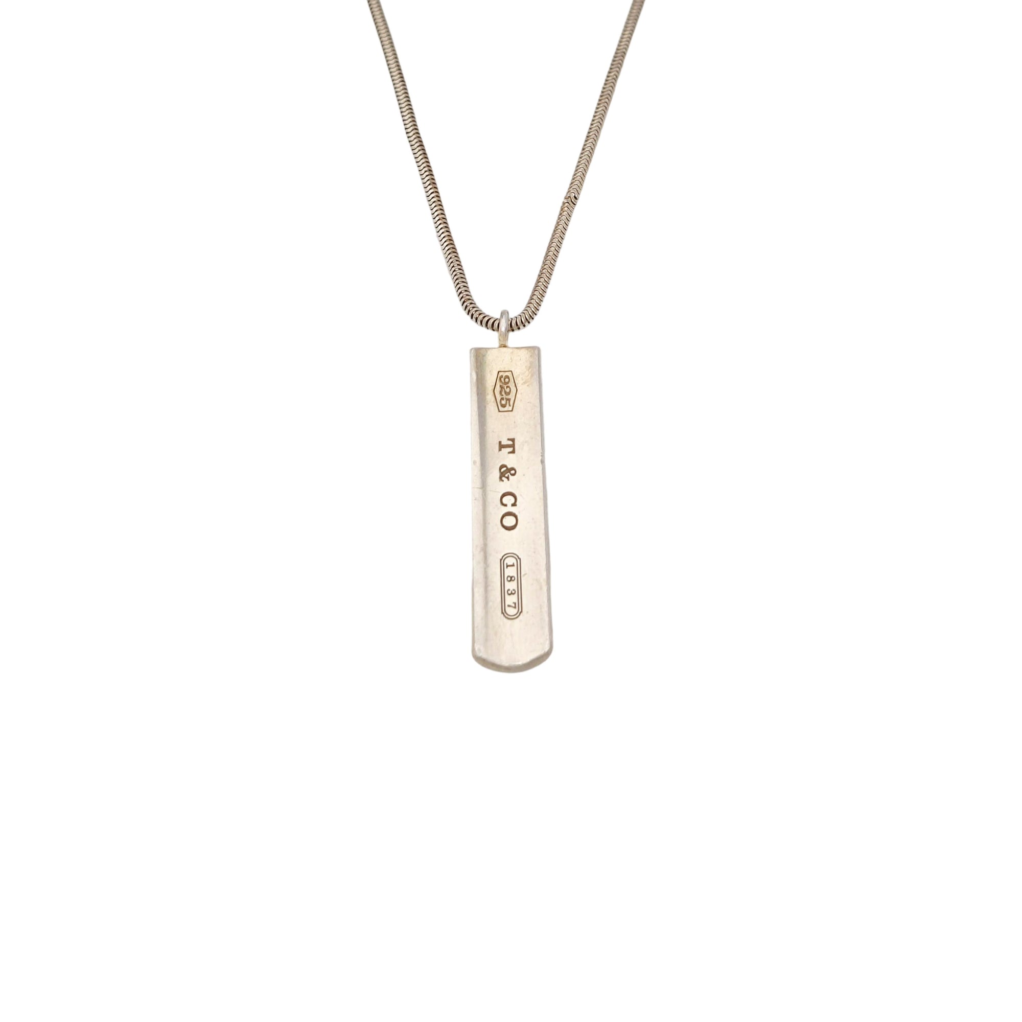 Tiffany 1837 925 Sterling Silver Necklace