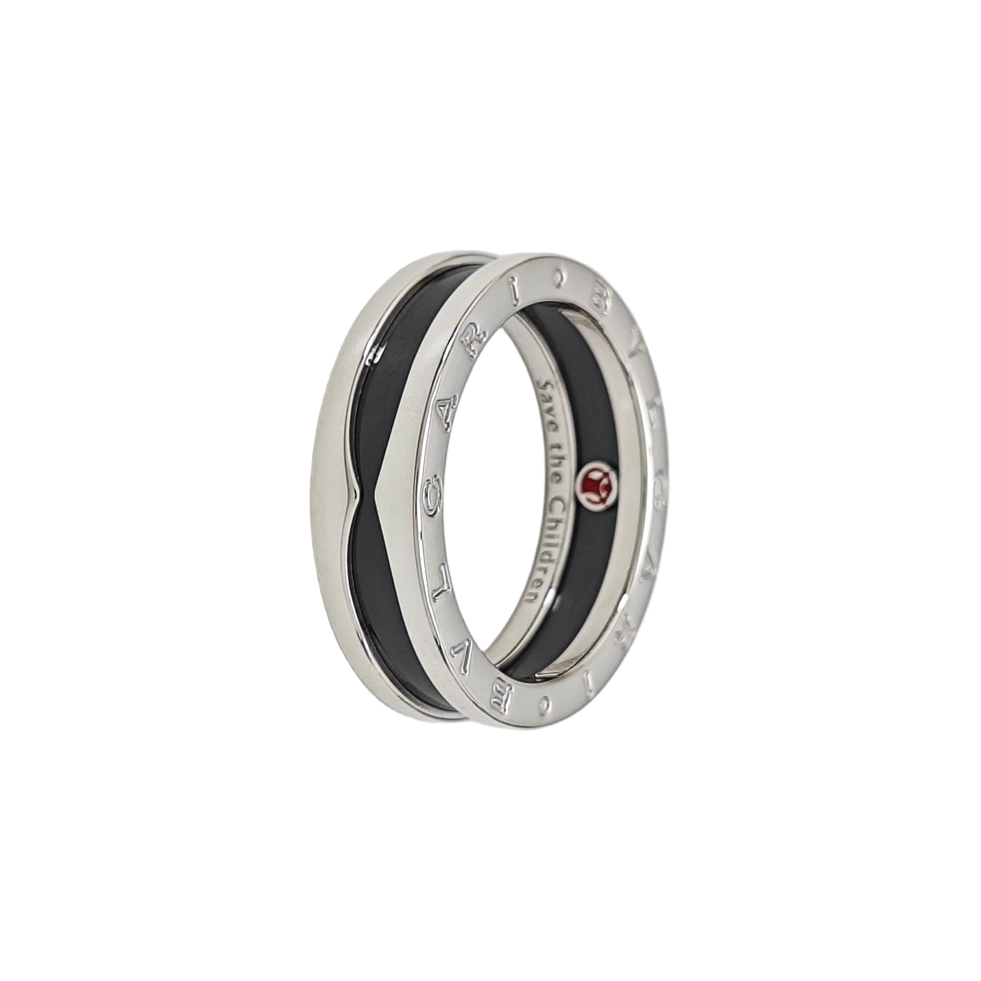 B.ZERO1 925 Sterling Silver Ring EU 61