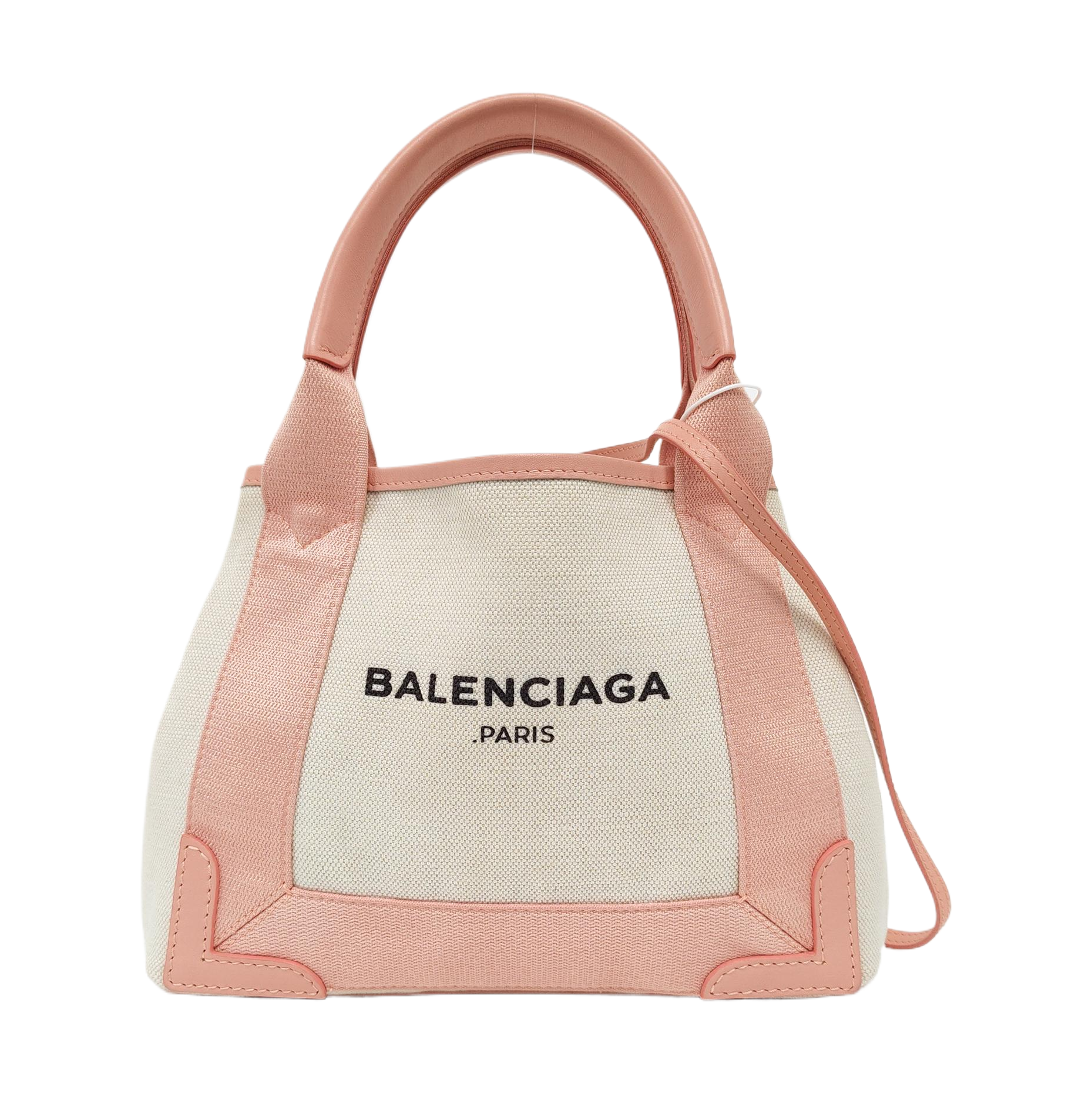Navy Mini Canvas Beige