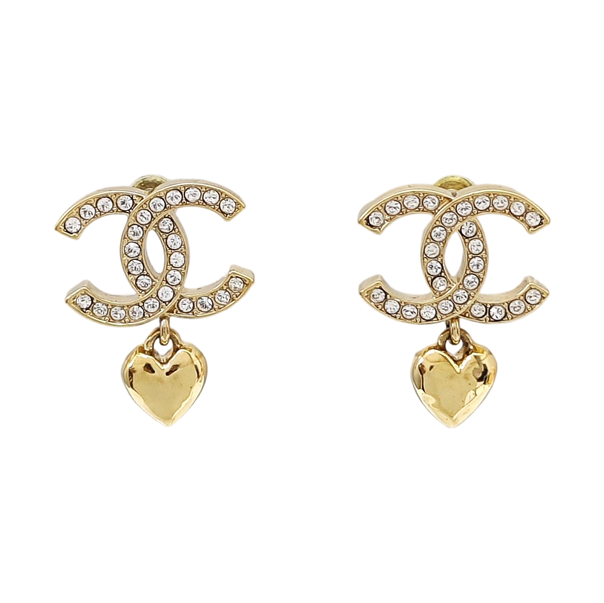 Metal Gold Stud Earrings