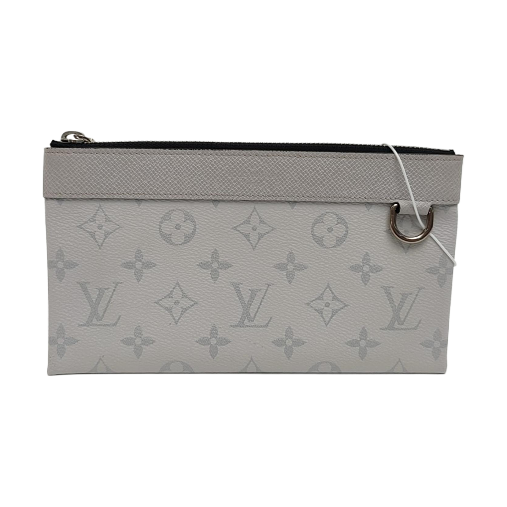 DISCOVERY Monogram Coated Canvas White