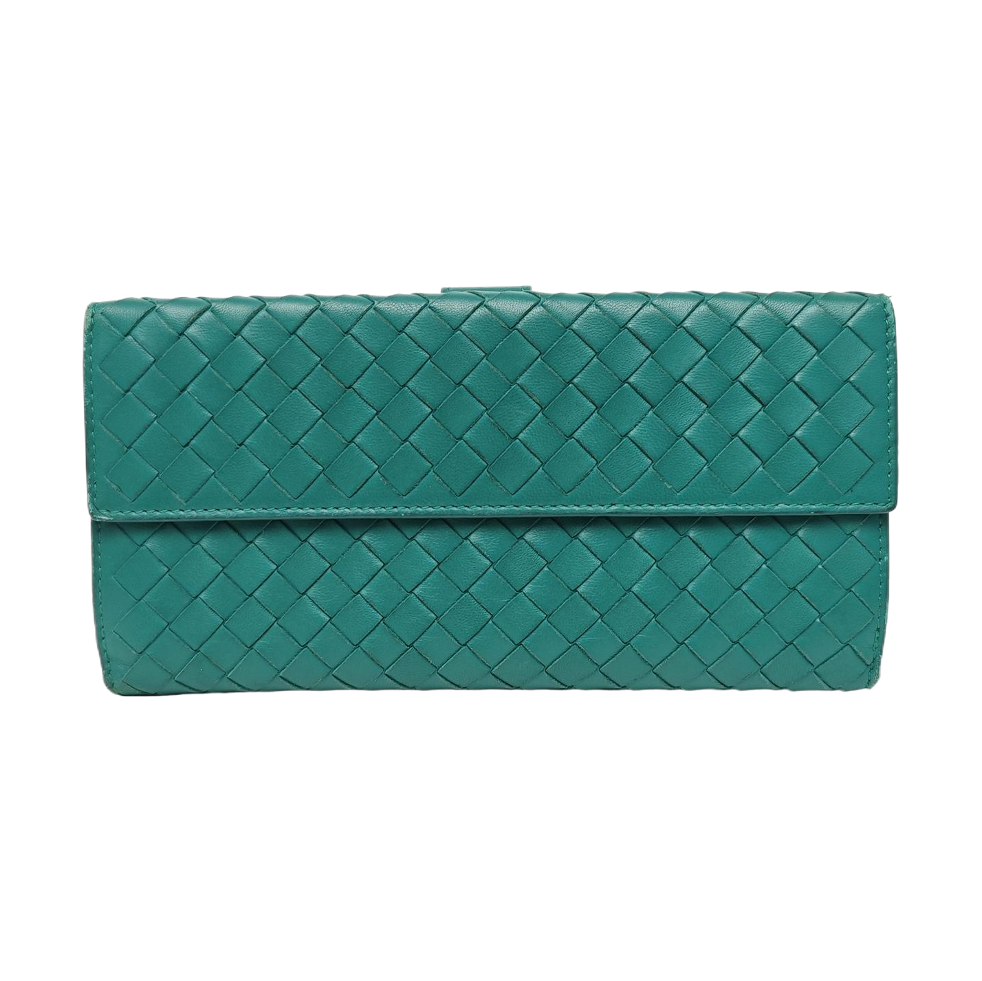 Lambskin Wallet Green