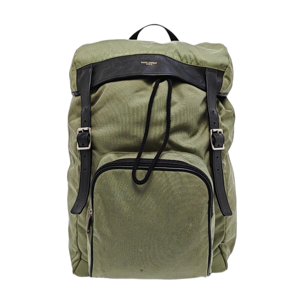 Canvas Backpack Green