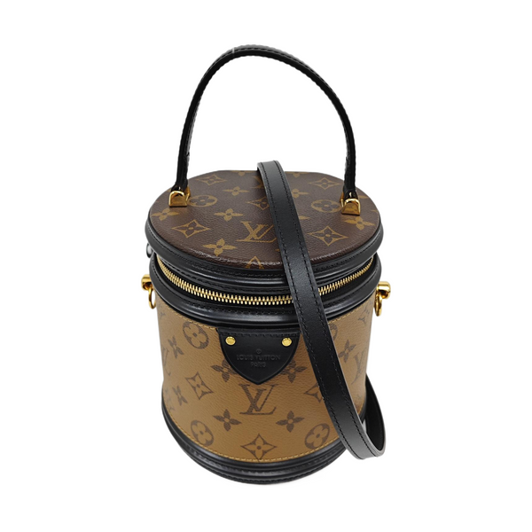CANNES PM Monogram Coated Canvas Brown