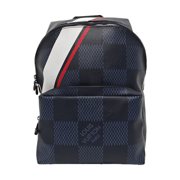 APOLLO Damier Coated Canvas Blue