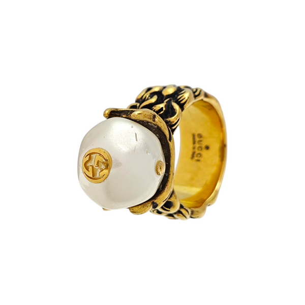 Metal Gold Ring HK 15