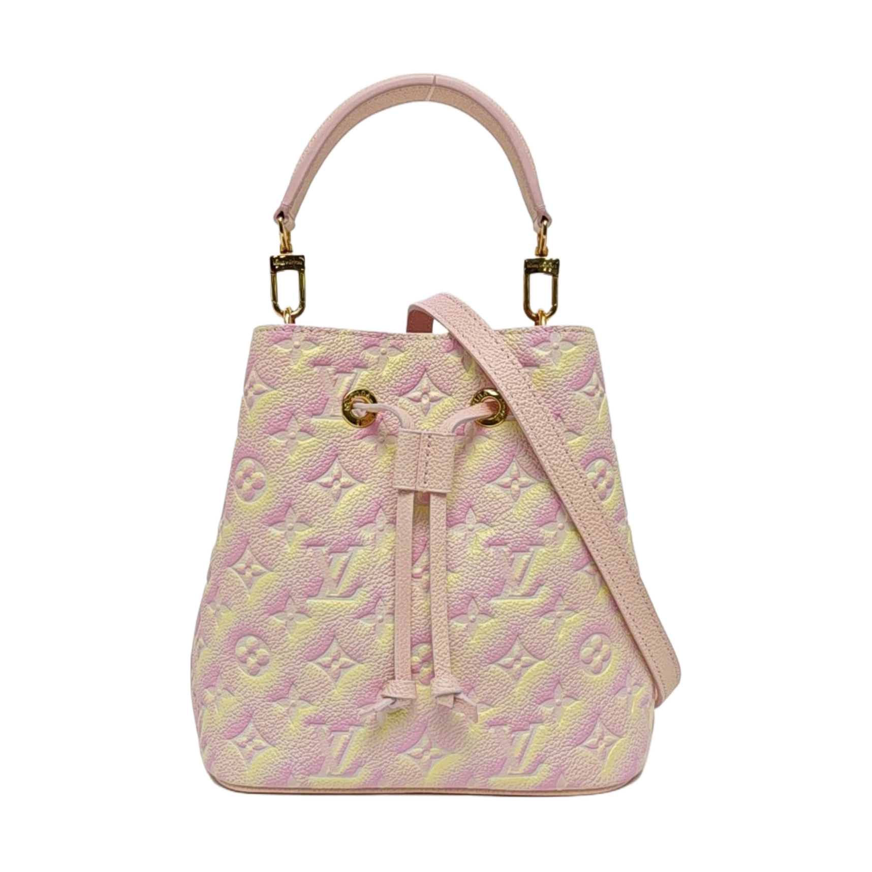 NÉONOÉ BB Monogram Calfskin Pink
