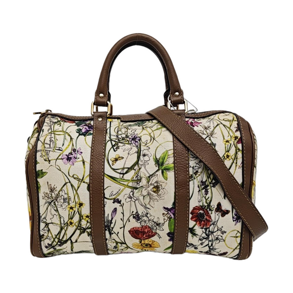 Canvas Shoulder Bag Beige