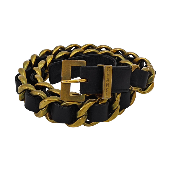 Leather Belt Black