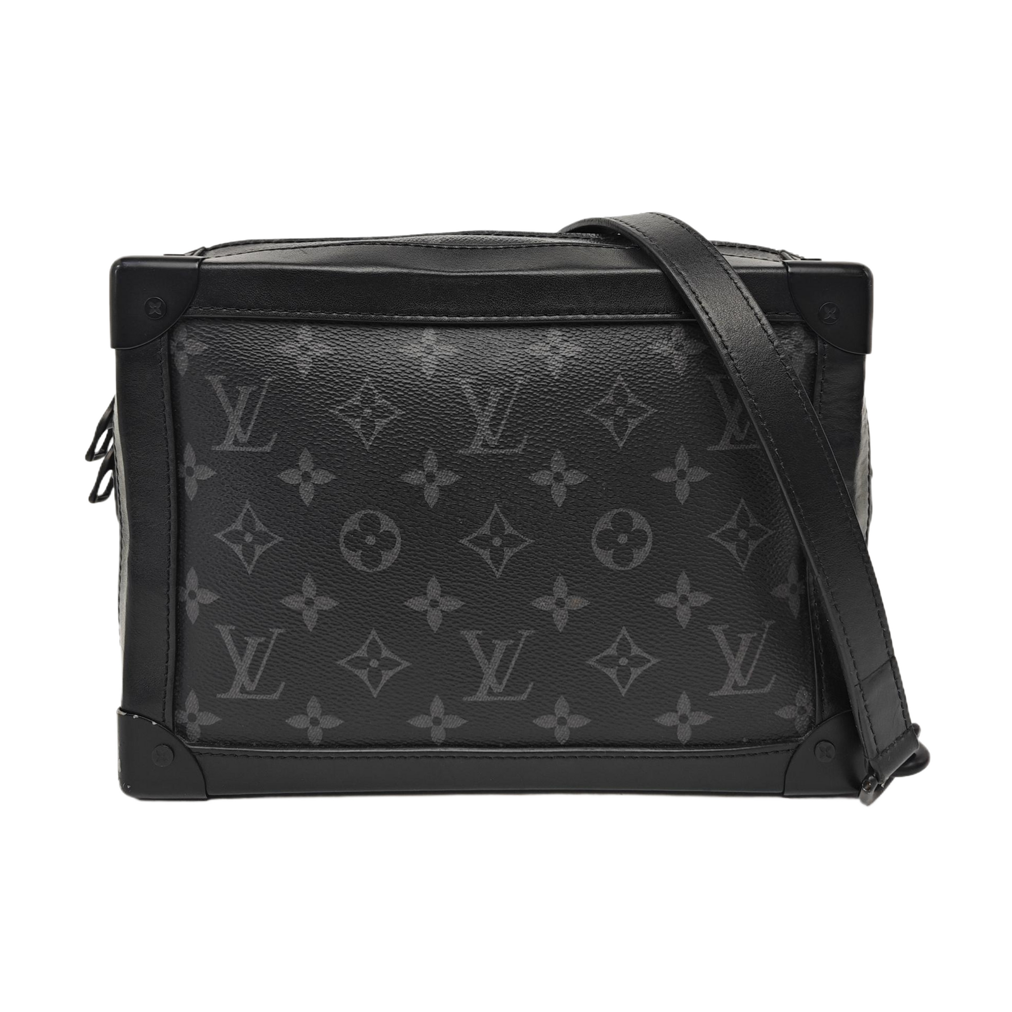 SOFT TRUNK Monogram Coated Canvas Black
