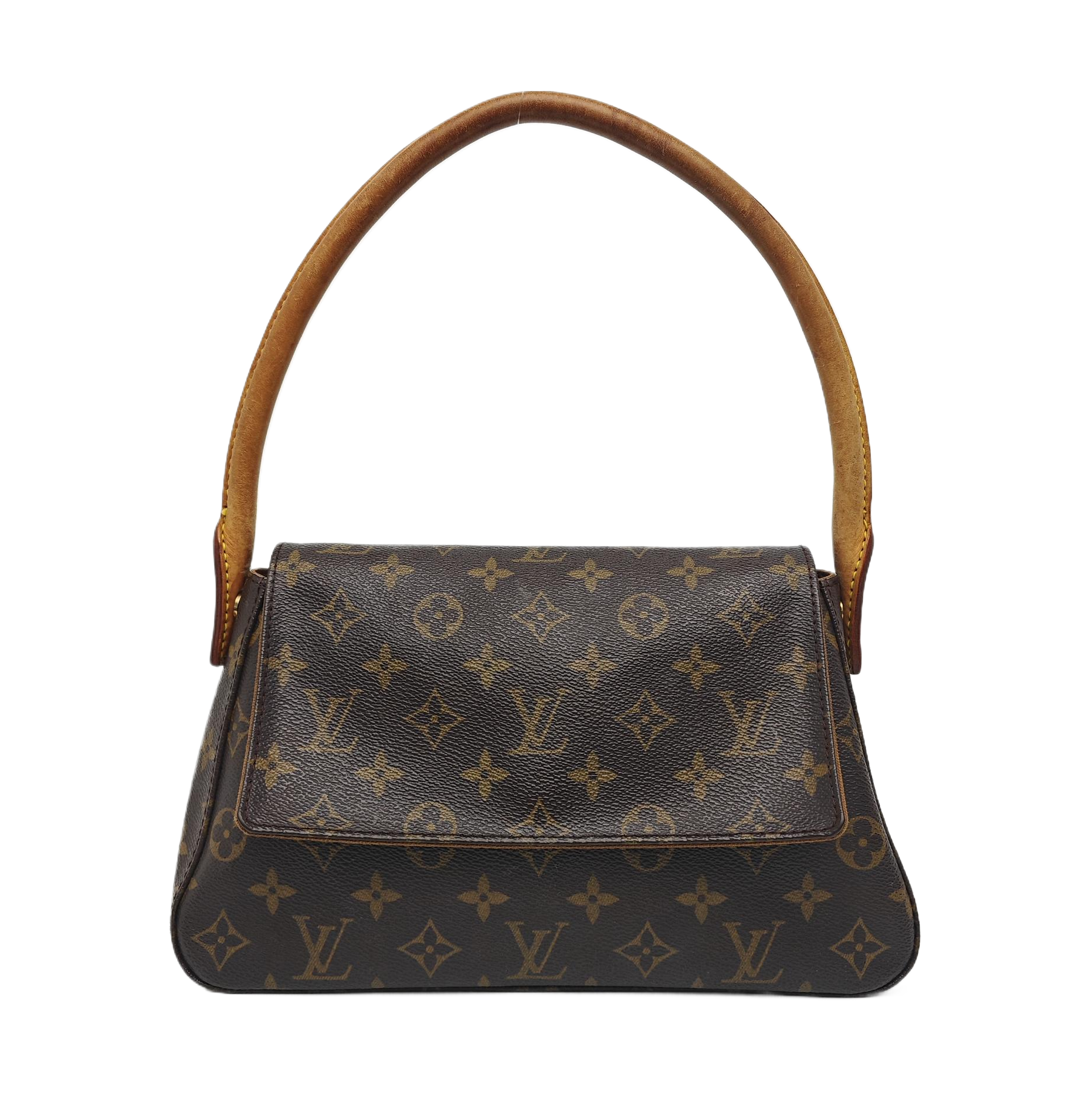 LOOPING PM Monogram Coated Canvas Brown