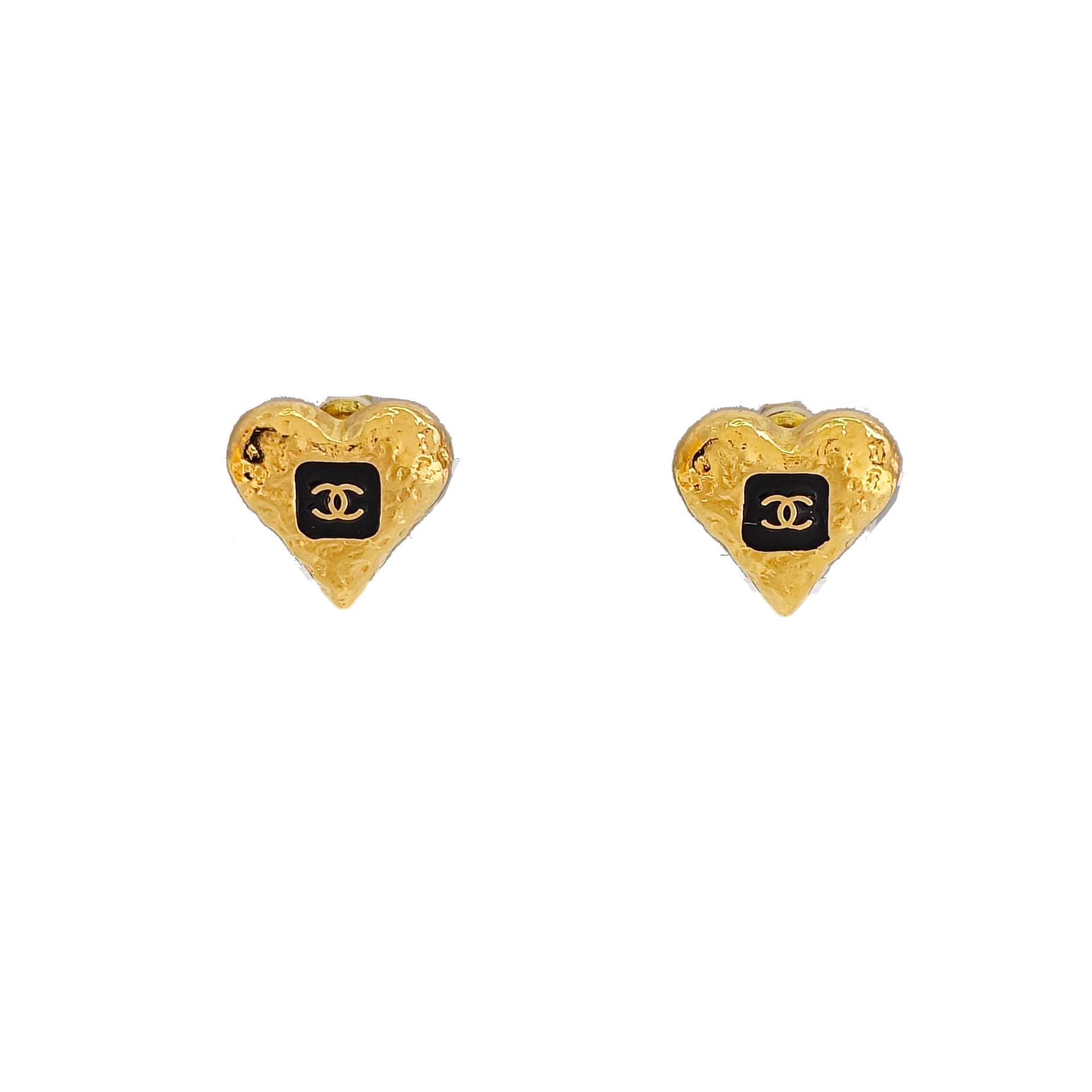 Metal Gold Stud Earrings