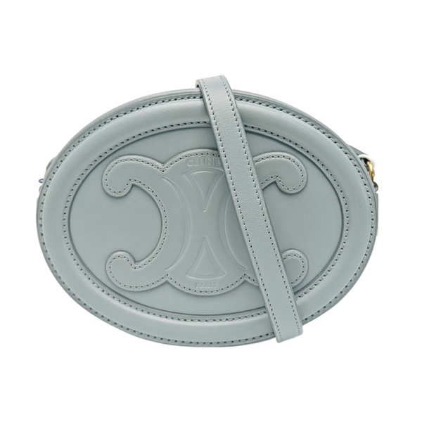 TRIOMPHE Mini Calfskin Blue
