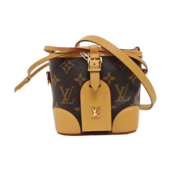 NOÉ Monogram Coated Canvas Brown