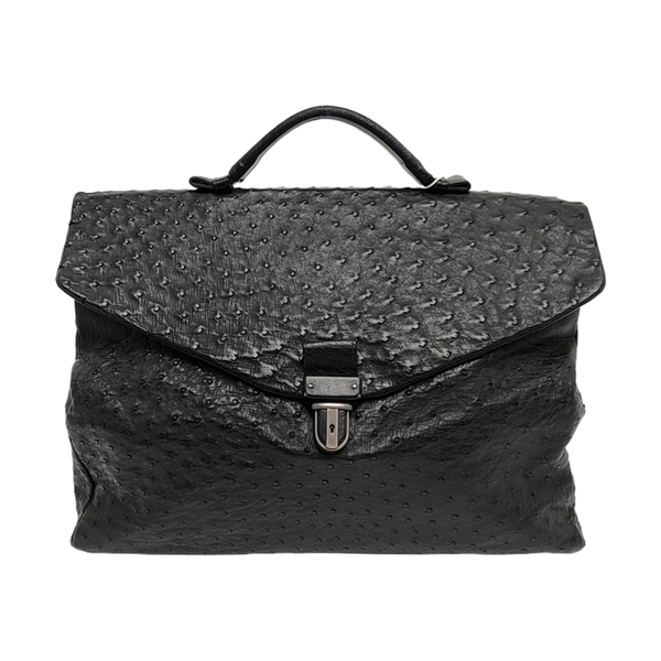 Capri Ostrich Black