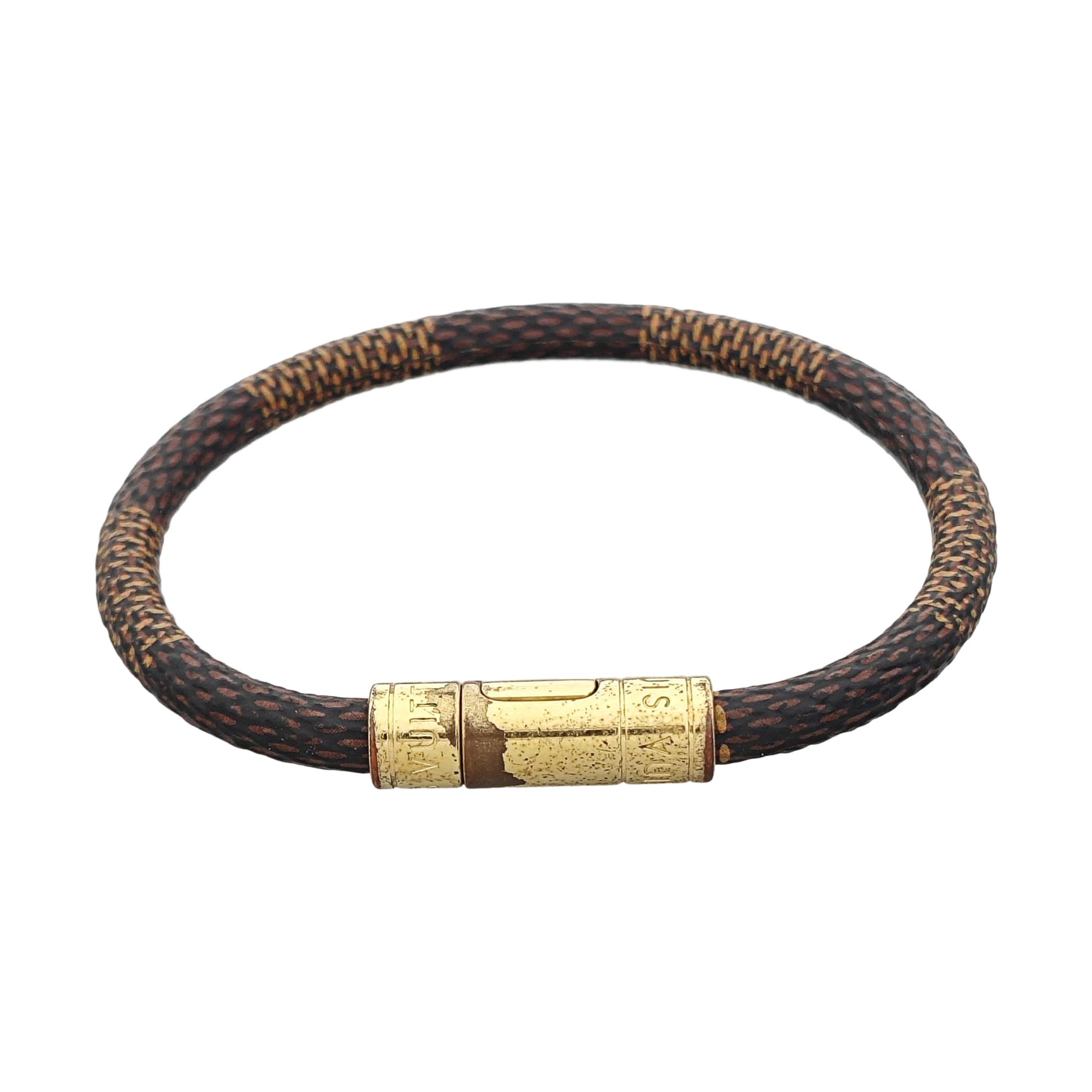 CONFIDENTIEL Metal Brown Bangle