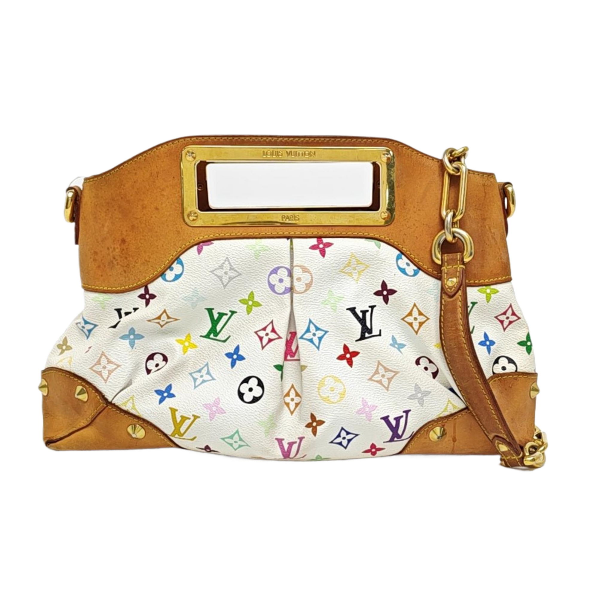 LV × TM JUDY MM Monogram Coated Canvas White
