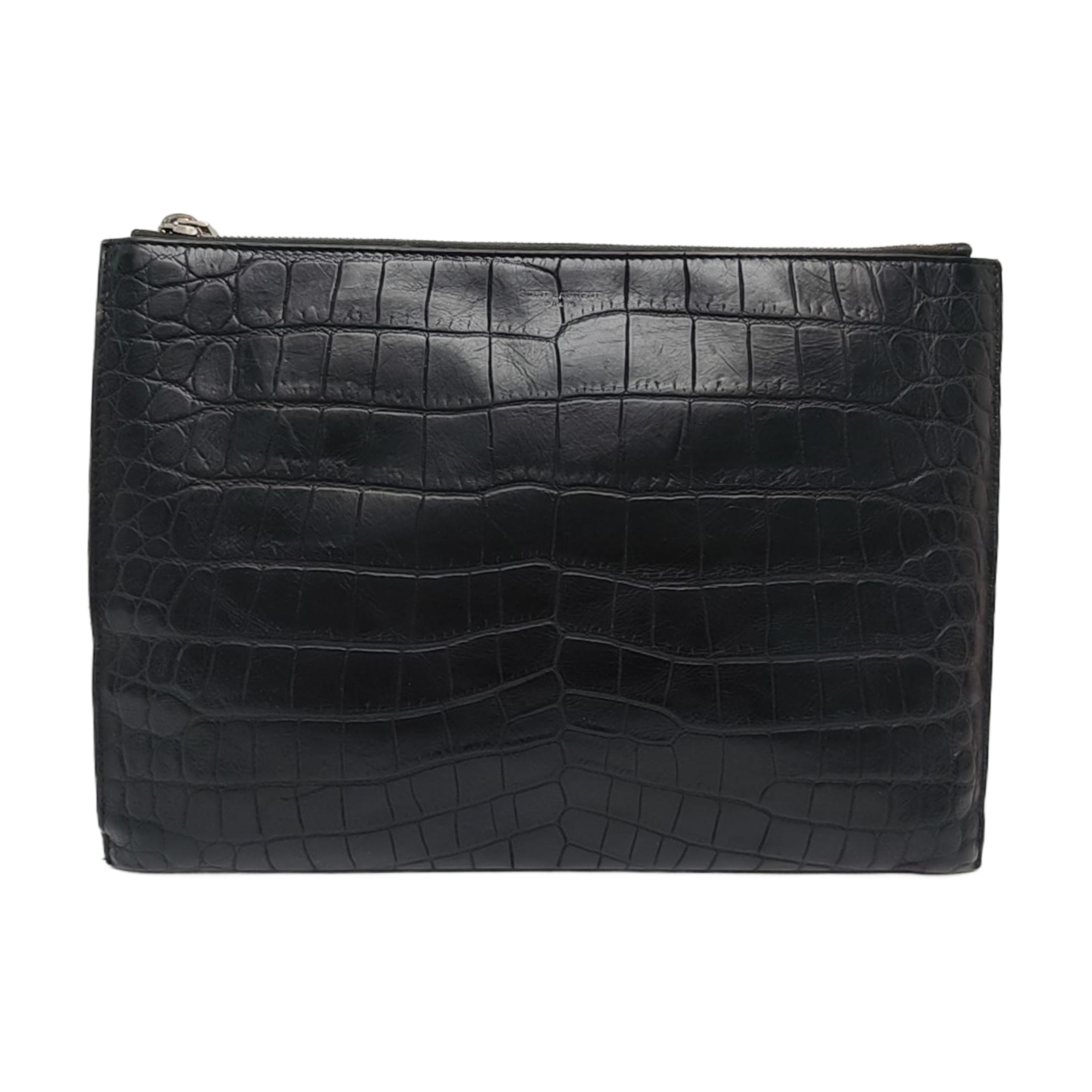 Calfskin Clutch Black