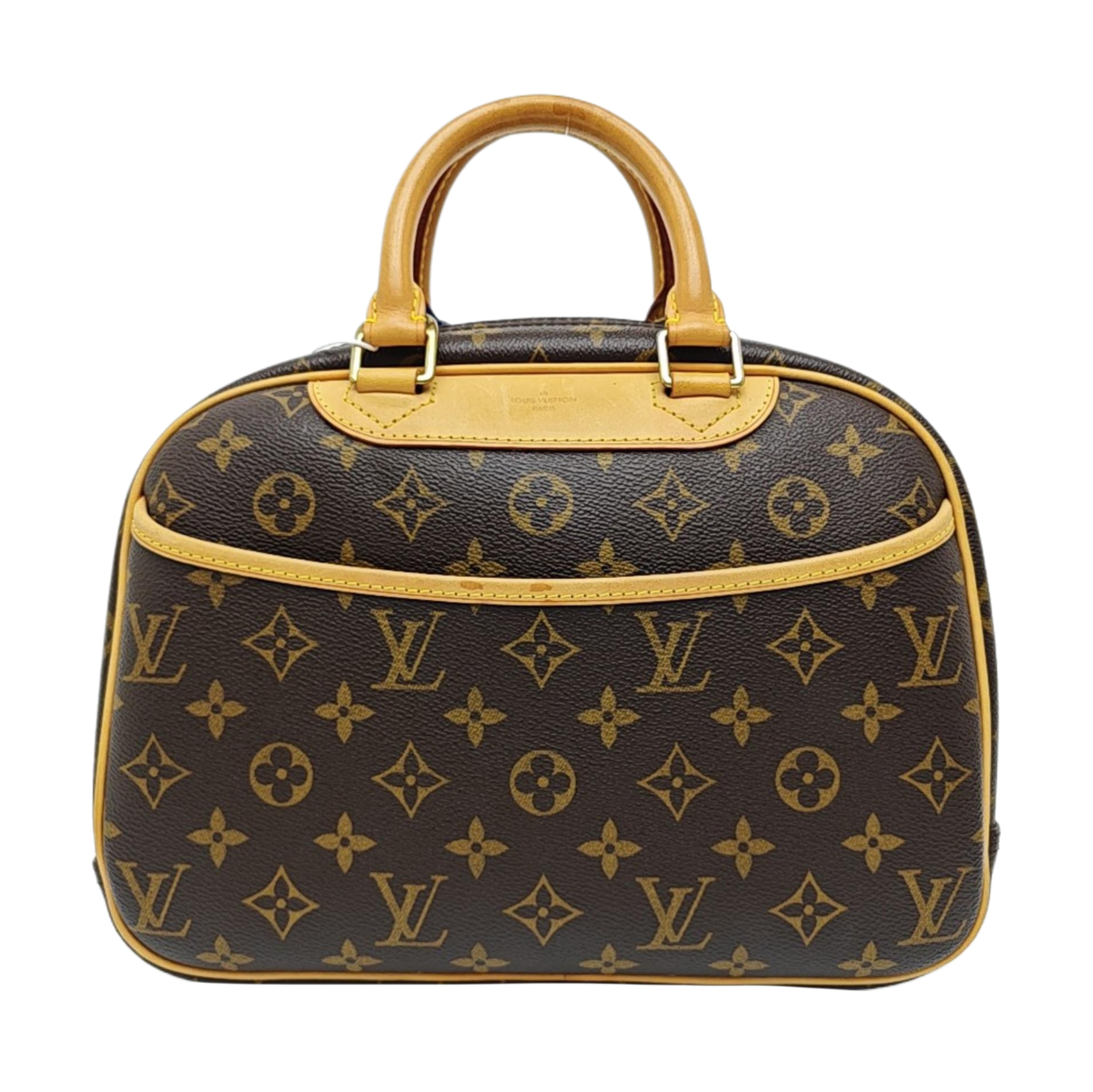 DEAUVILLE Monogram Coated Canvas Brown