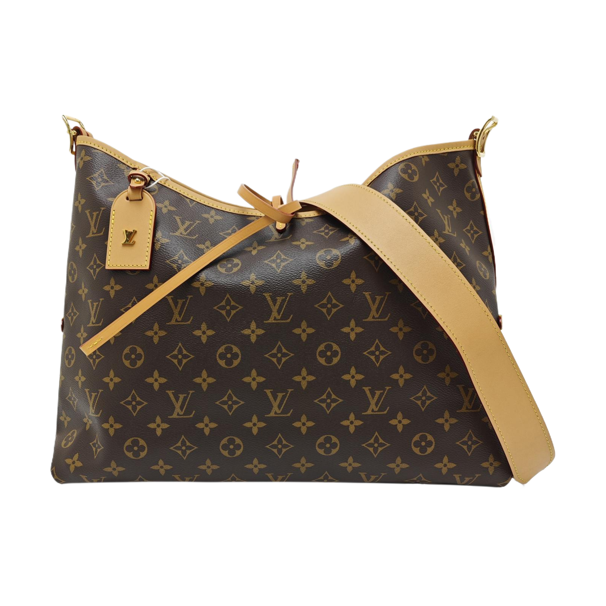 CARRYALL MM Monogram Coated Canvas Brown