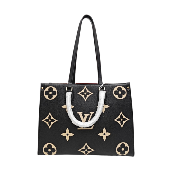 ONTHEGO MM Monogram Calfskin Black