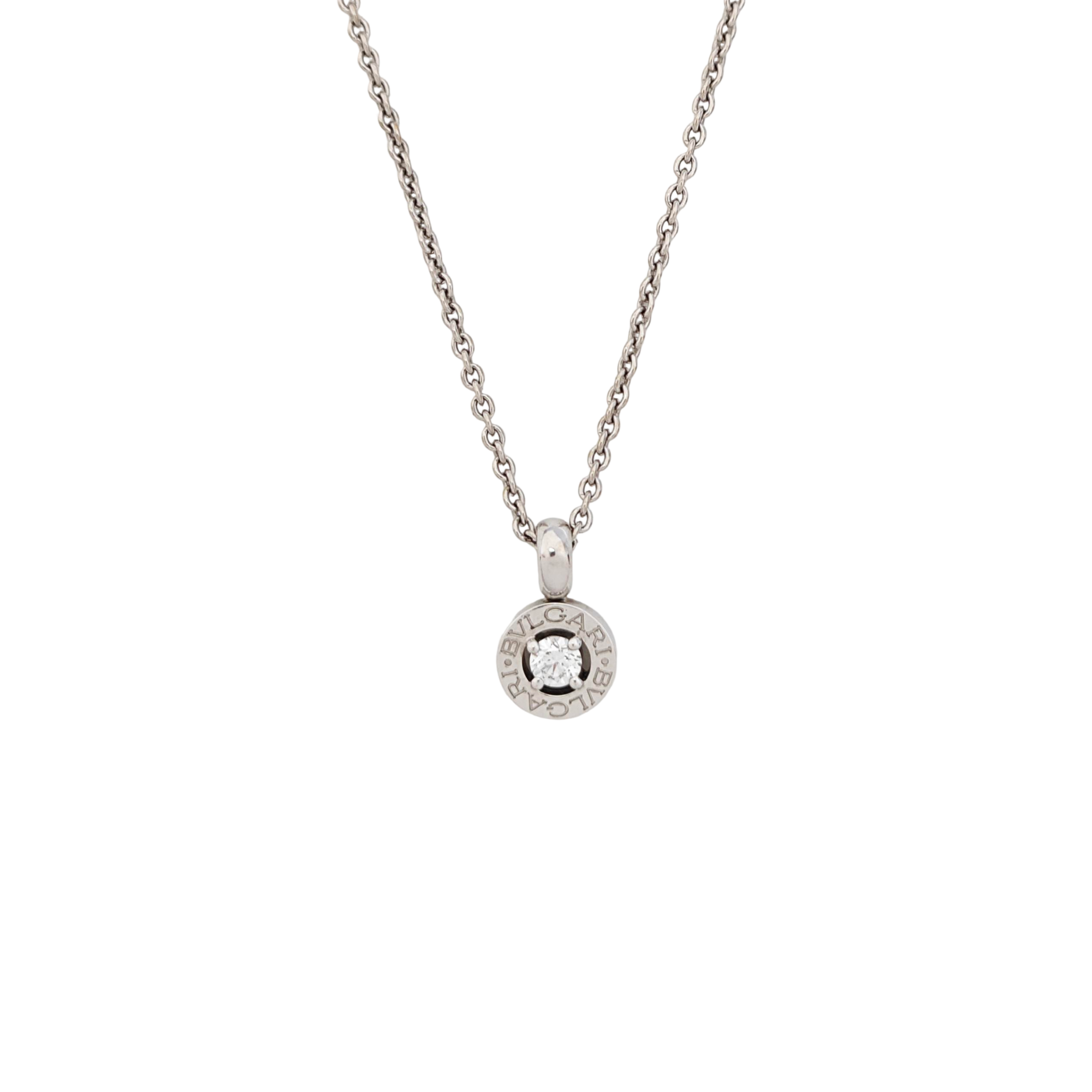 BVLGARI BVLGARI 18k White Gold Silver Necklace