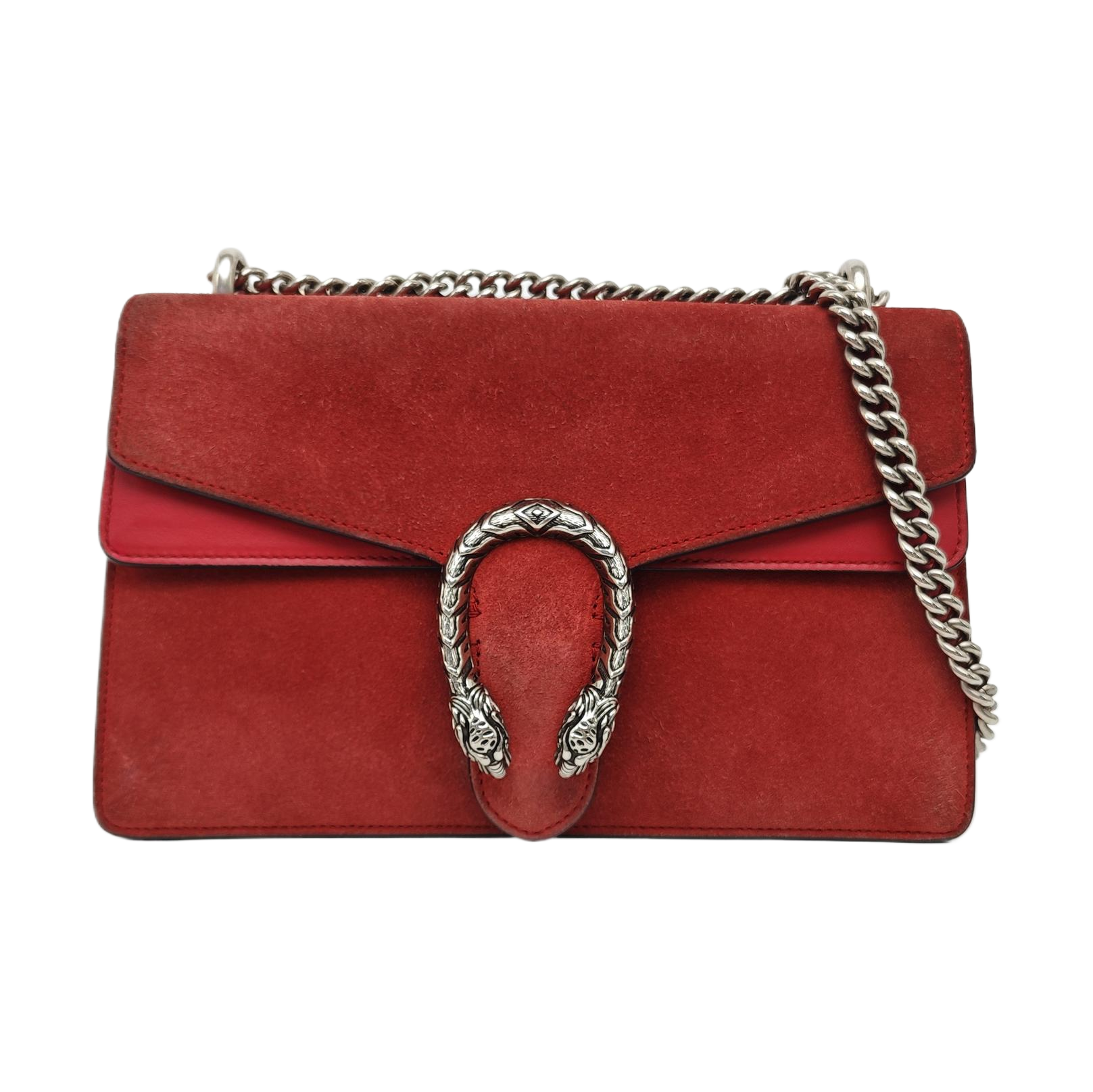 Dionysus Small Suede Red