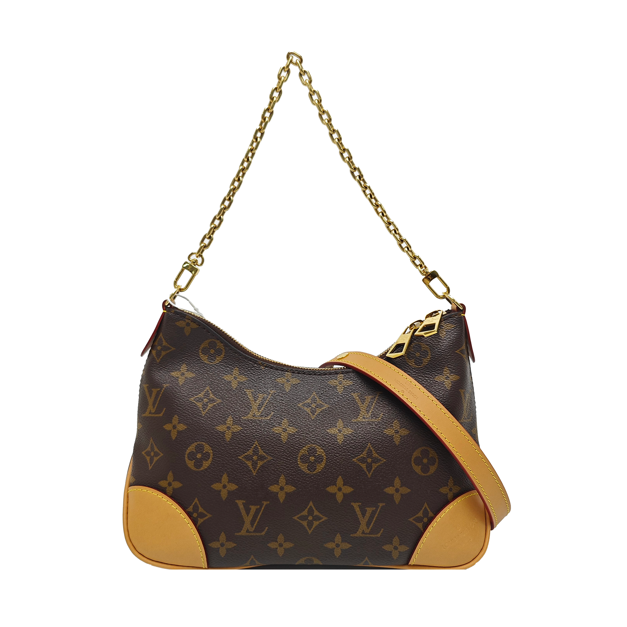 BOULOGNE Monogram Coated Canvas Brown