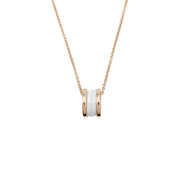 B.ZERO1 18k Rose Gold Necklace