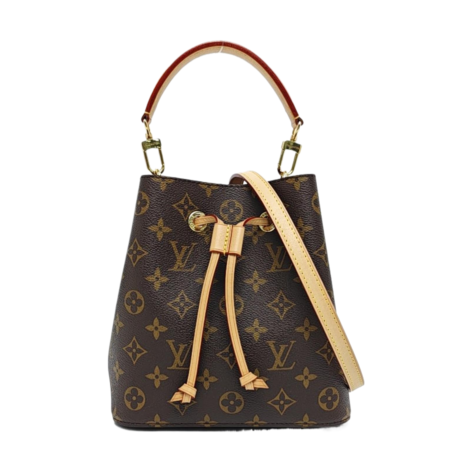 NÉONOÉ BB Monogram Coated Canvas Brown
