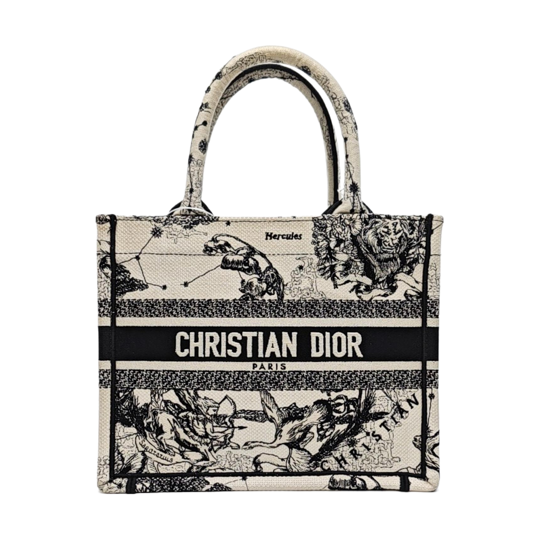 Book Tote Small Canvas White