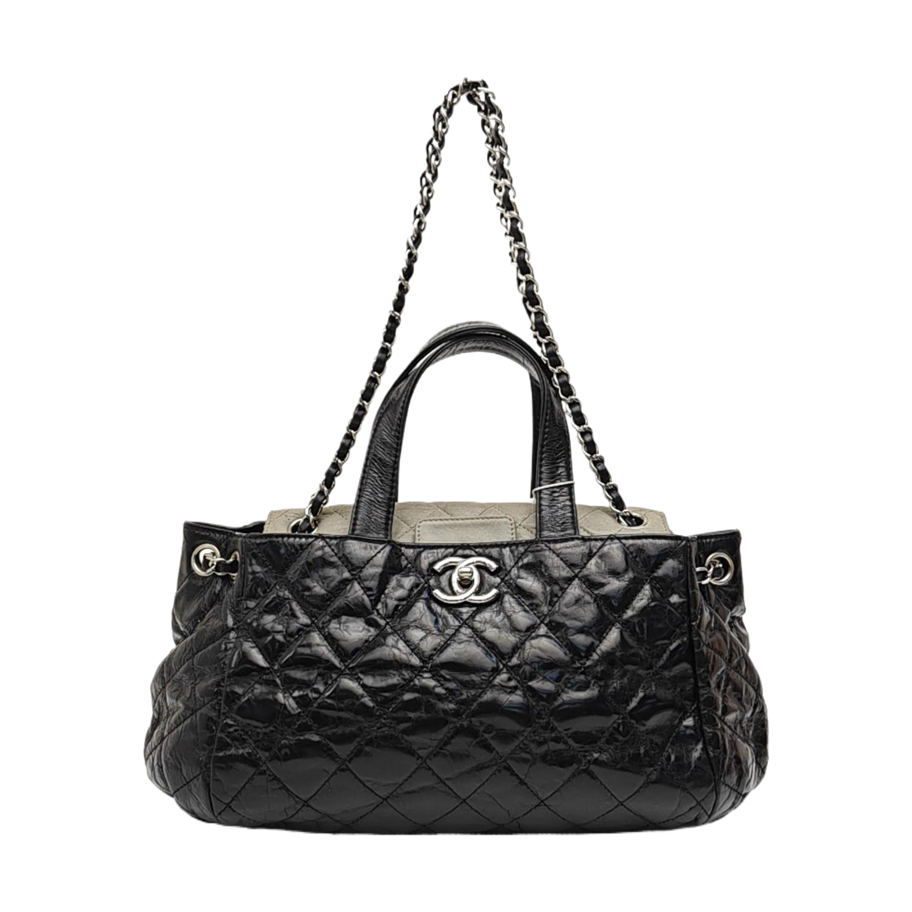 PORTOBELLO Quilted Calfskin Black