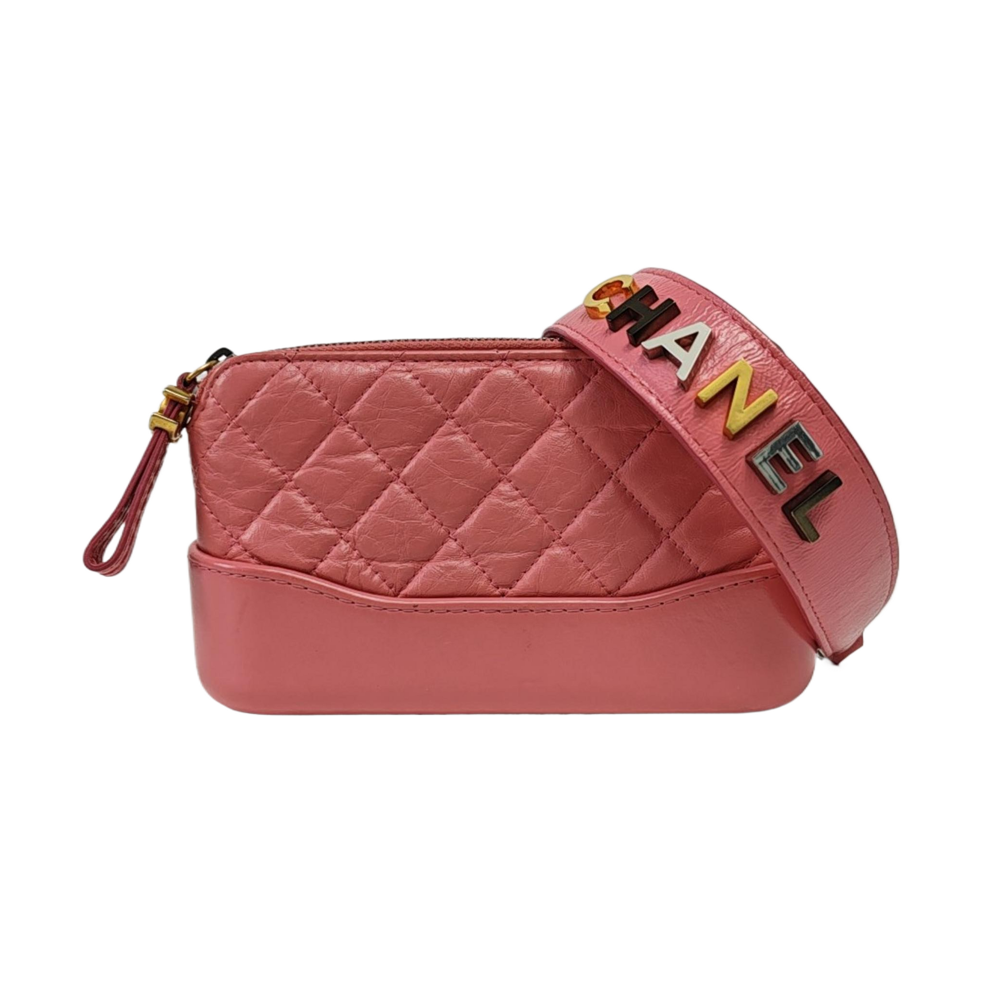 GABRIELLE Quilted Calfskin Pink