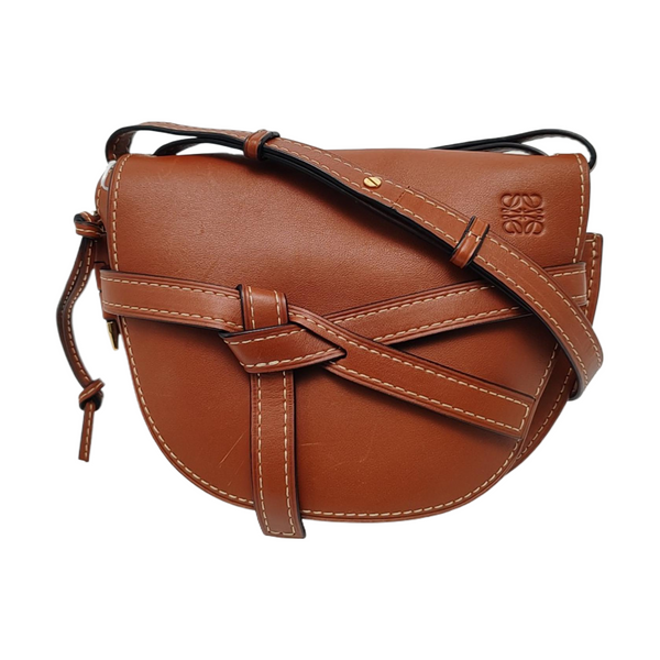 Gate Small Calfskin Brown