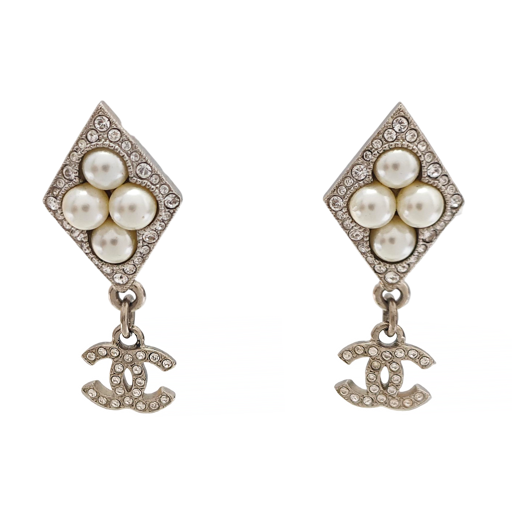 Metal Silver Stud Earrings