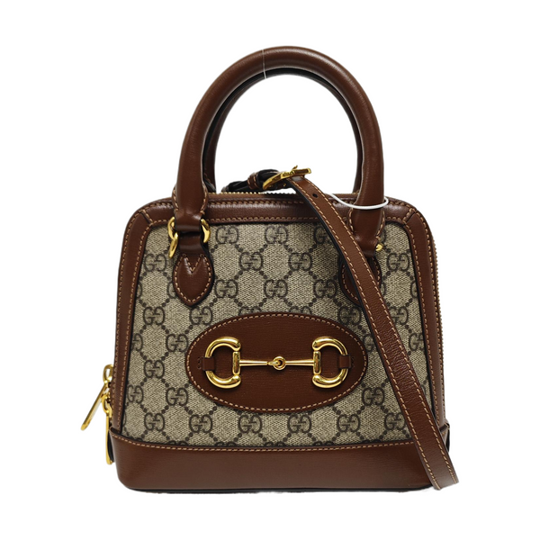 Horsebit 1955 Mini Coated Canvas Beige