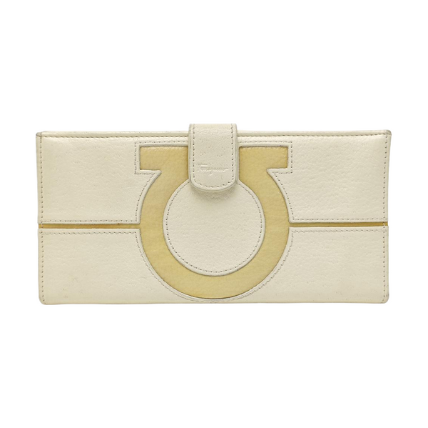 Calfskin Wallet White