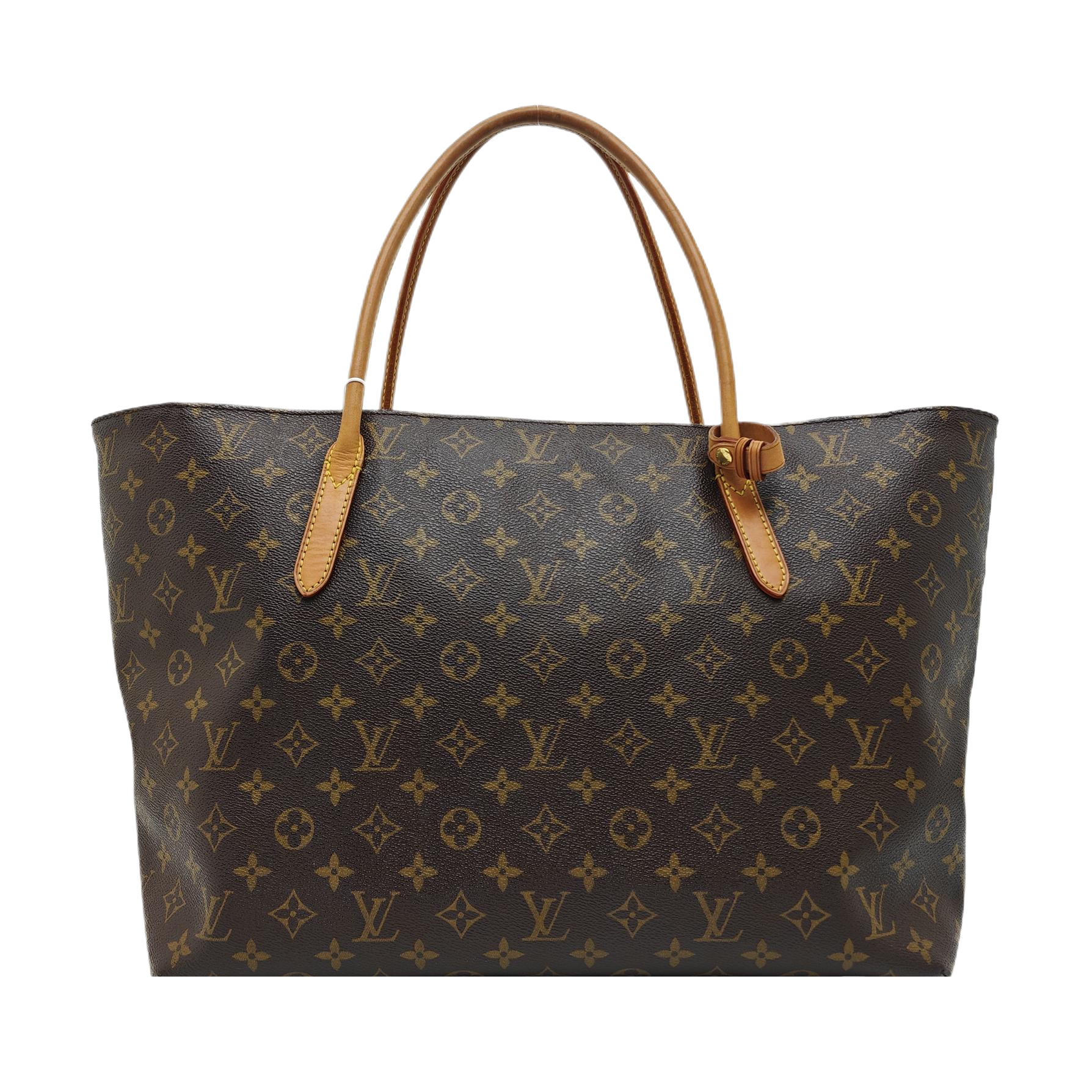 RASPAIL GM Monogram Coated Canvas Brown