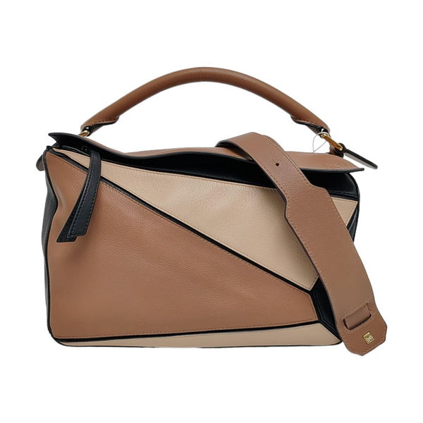Puzzle Medium Calfskin Multicolor