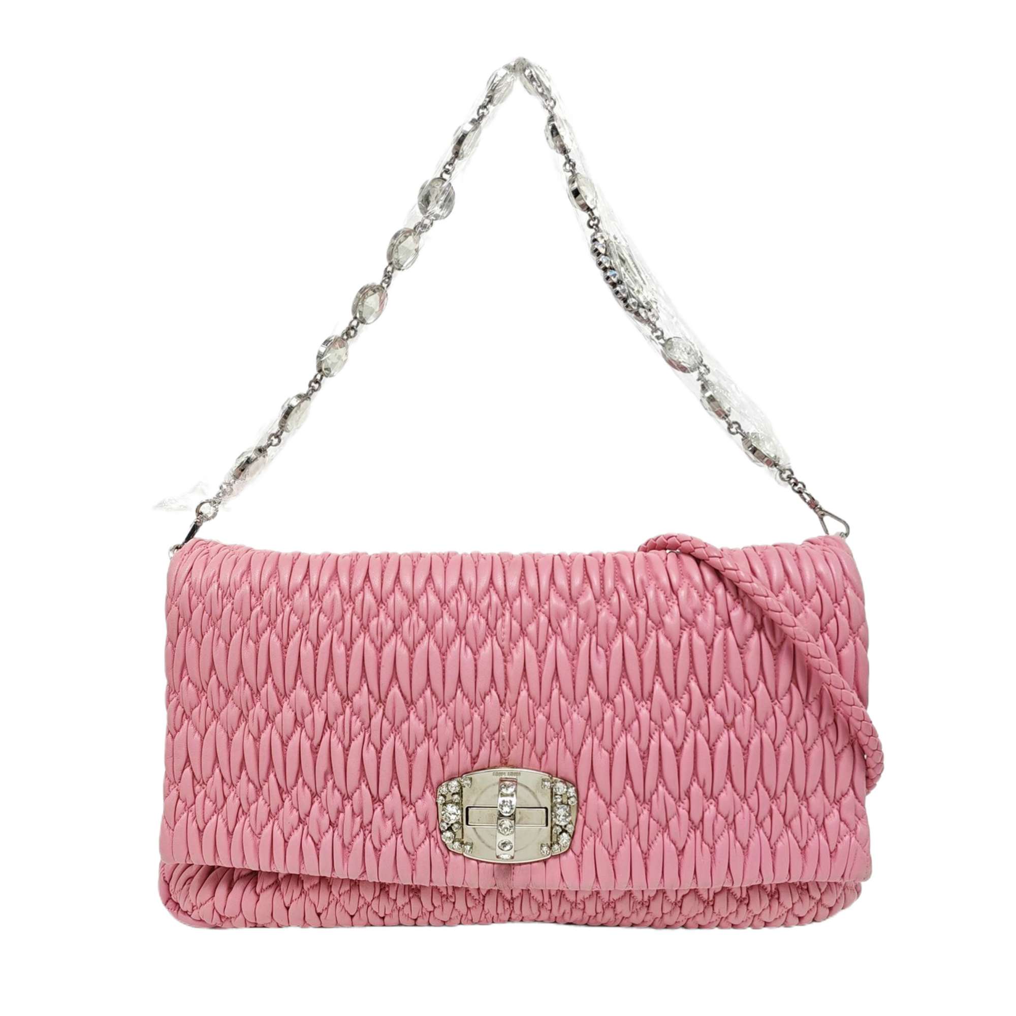 Crystal Lambskin Pink