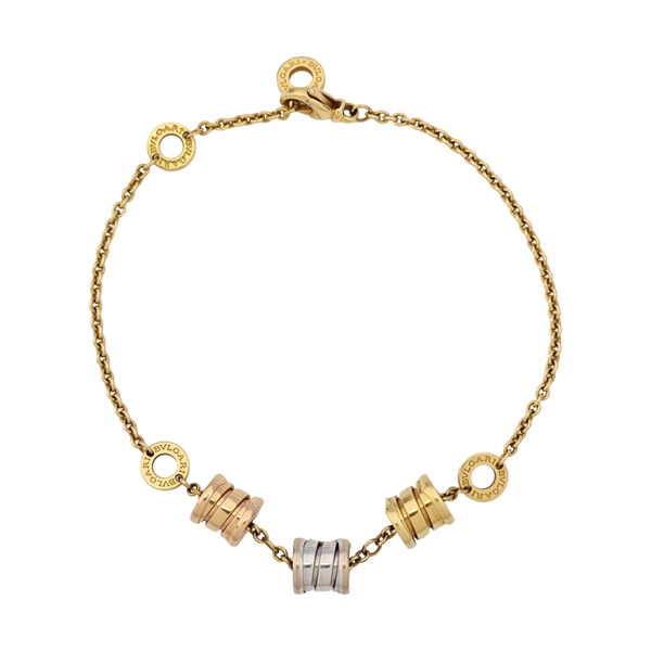 B.ZERO1 18k White Gold Bracelet