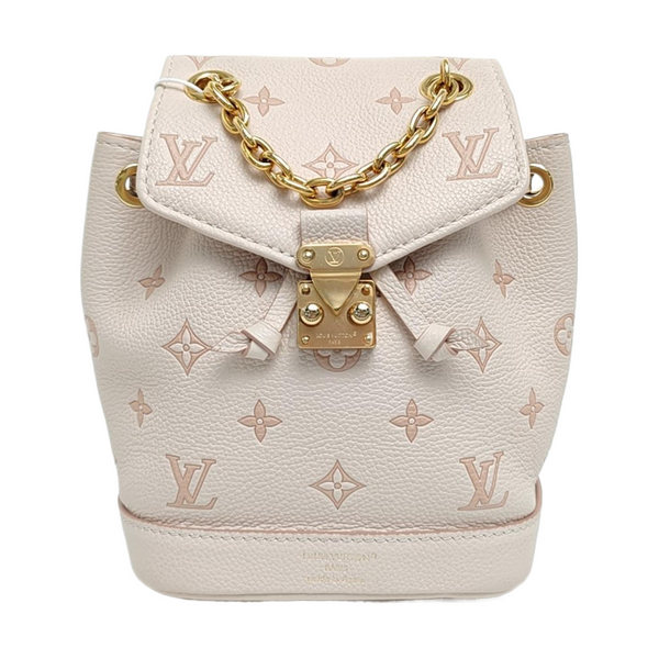 NOÉ Nano Monogram Calfskin Beige