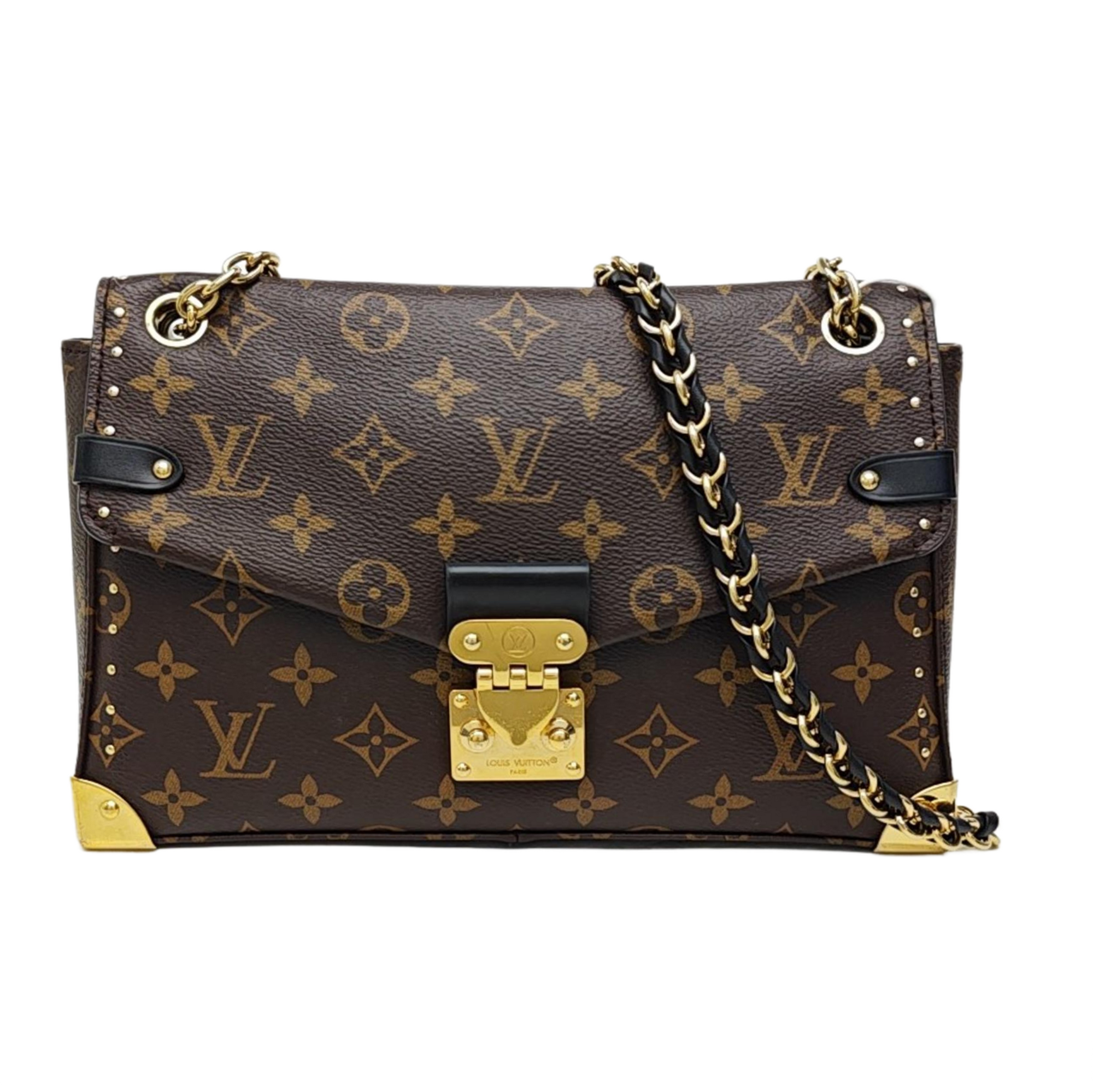 TRUNKIE Monogram Coated Canvas Brown