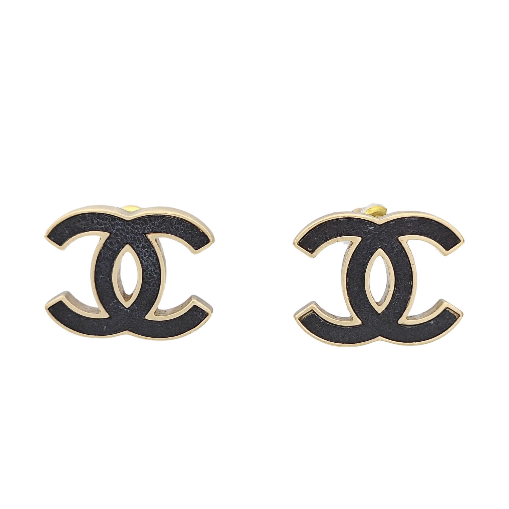 Metal Gold Stud Earrings