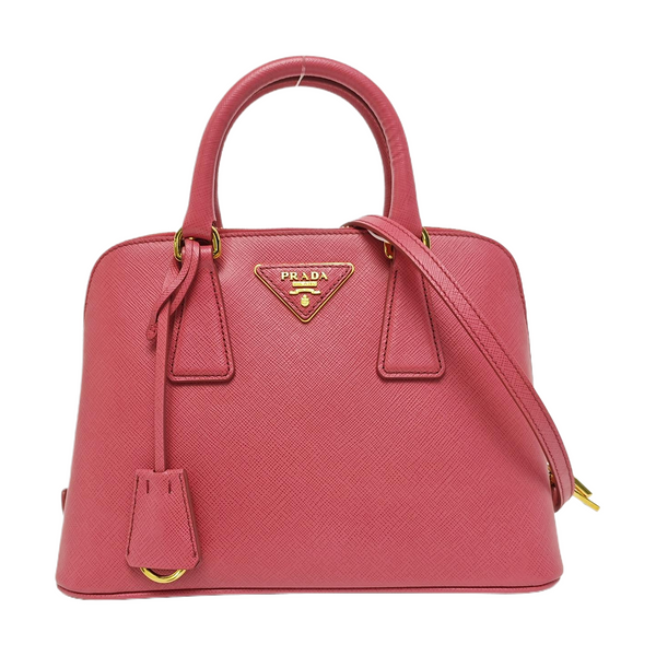 Promenade Small Saffiano Calfskin Beige