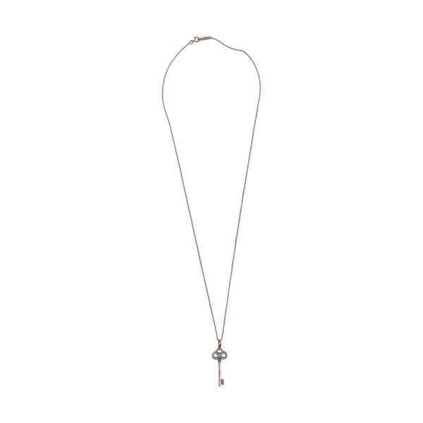 18k White Gold Silver Jewelry Set