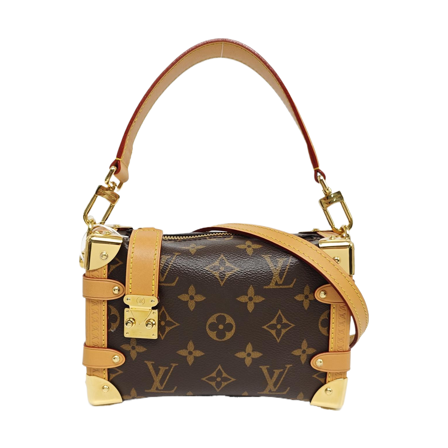 SIDE TRUNK PM Monogram Coated Canvas Brown