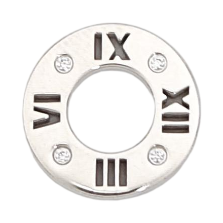 Atlas 18k Gold Silver Pendant