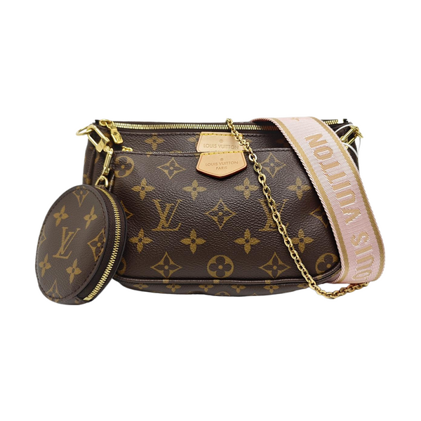 MULTI Monogram Coated Canvas Brown